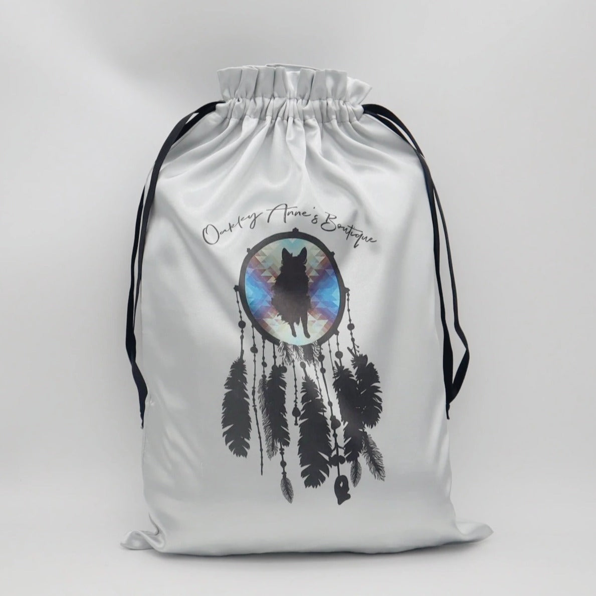 Silk Satin Packaging Bags for Jewelry/Hair Wig/Cosmetic/Product, Custom Size/Logo