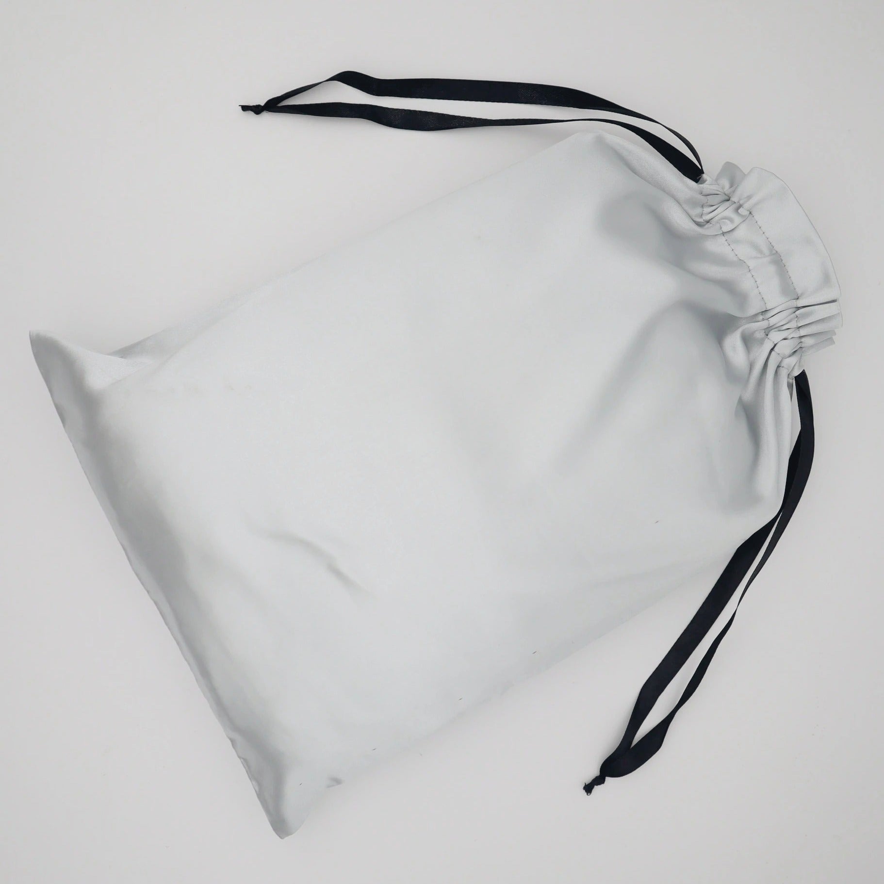 Silk Satin Packaging Bags for Jewelry/Hair Wig/Cosmetic/Product, Custom Size/Logo