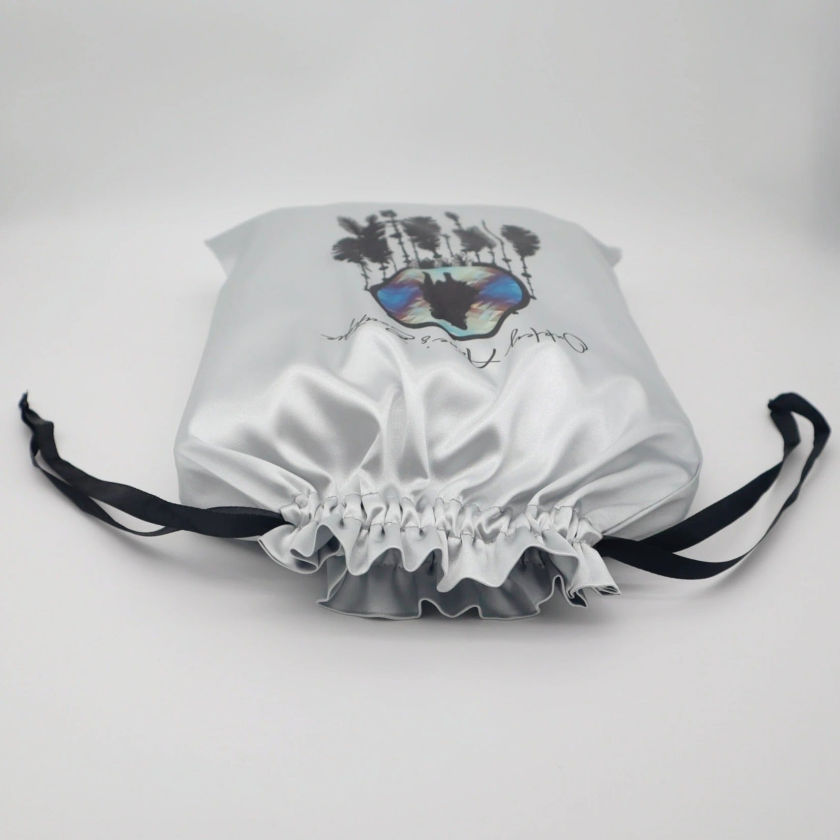 Silk Satin Packaging Bags for Jewelry/Hair Wig/Cosmetic/Product, Custom Size/Logo